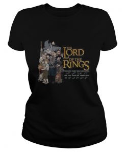 The lord of the rings characters signatures black  Classic Ladies