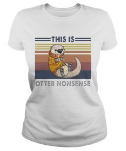This is otter nonsense vintage retro  Classic Ladies