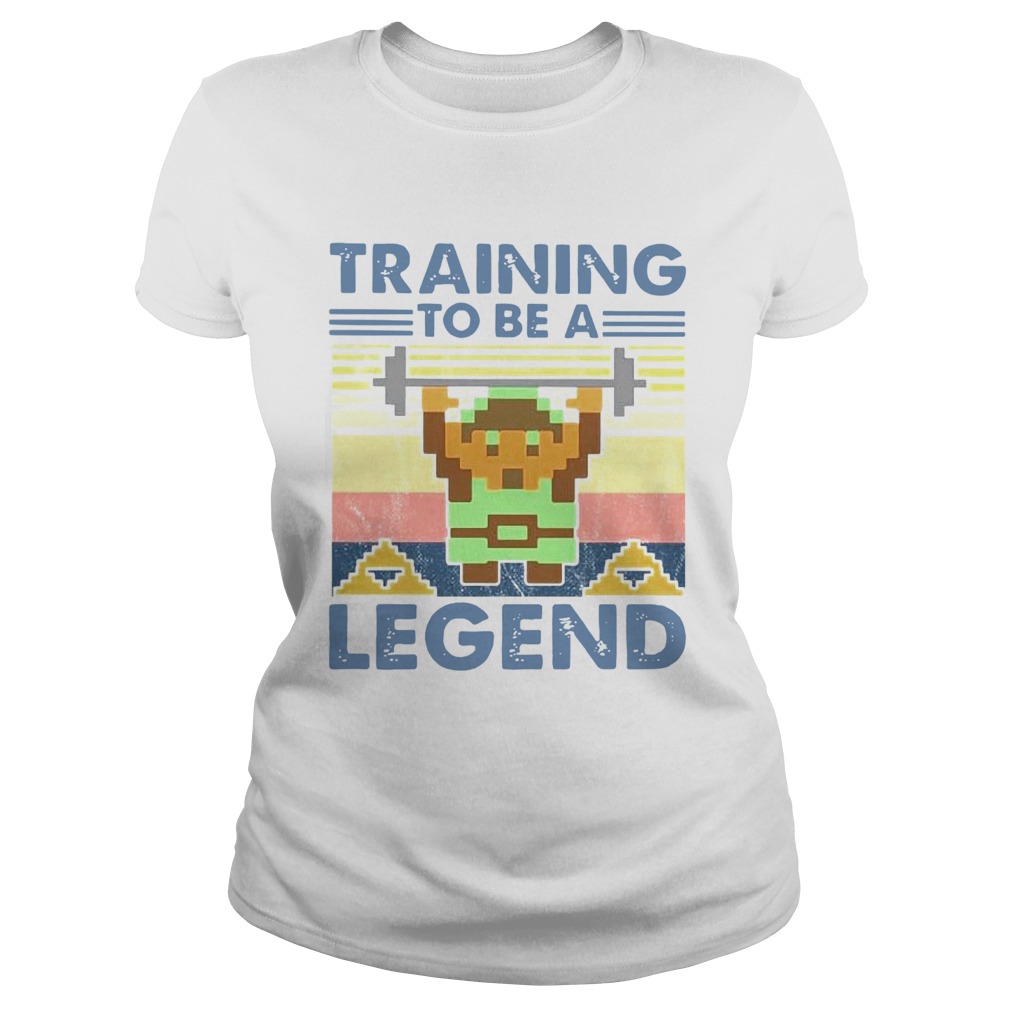 Training To Be A Legend Vintage Classic Ladies