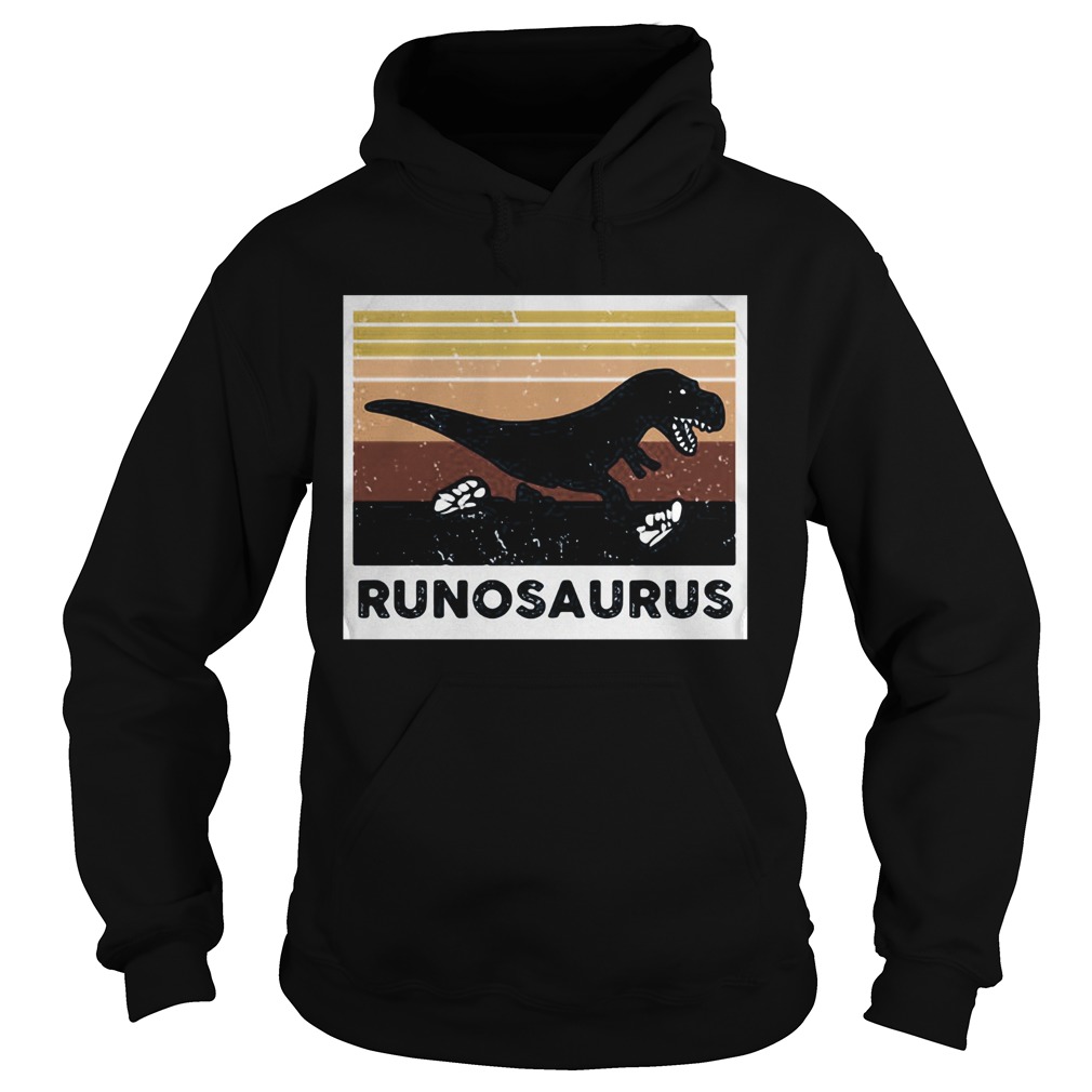 Trex runosaurus vintage retro Hoodie