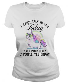 Unicorn i cant talk to you today i talked to 2 people yesterday stars  Classic Ladies
