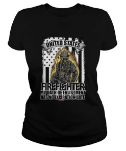 United states firefighter my oath of enlistment has no expiration date  Classic Ladies