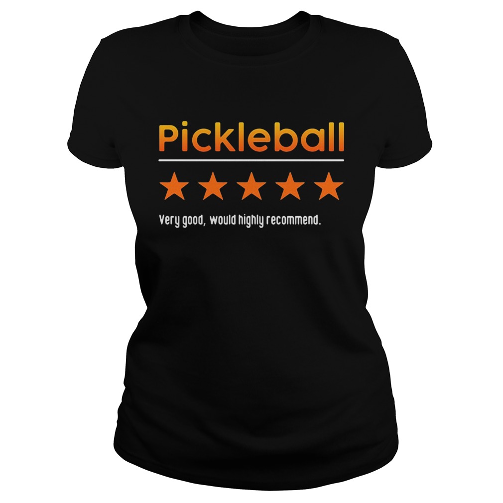 Very Good Would Highly Recommend Pickleball Star Classic Ladies