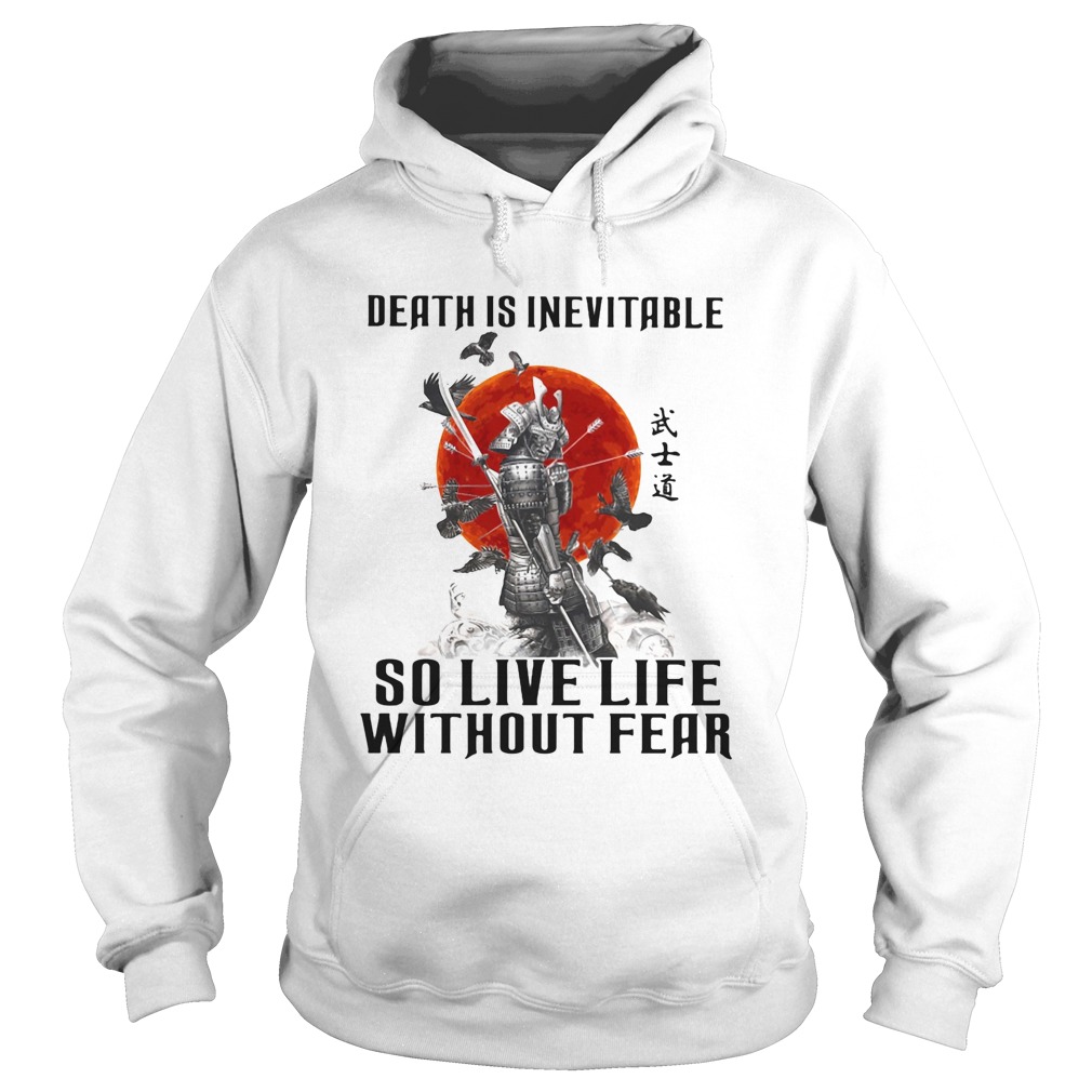 Vikings death is inevitable so live life without fear sunset Hoodie