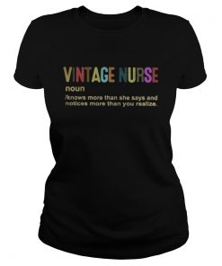 Vintage Nurse Noun Knows More Than She Says And Notices More Than You Realize  Classic Ladies