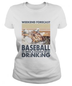 Weekend Forecast Baseball With A Chance Of Drinking Vintage  Classic Ladies