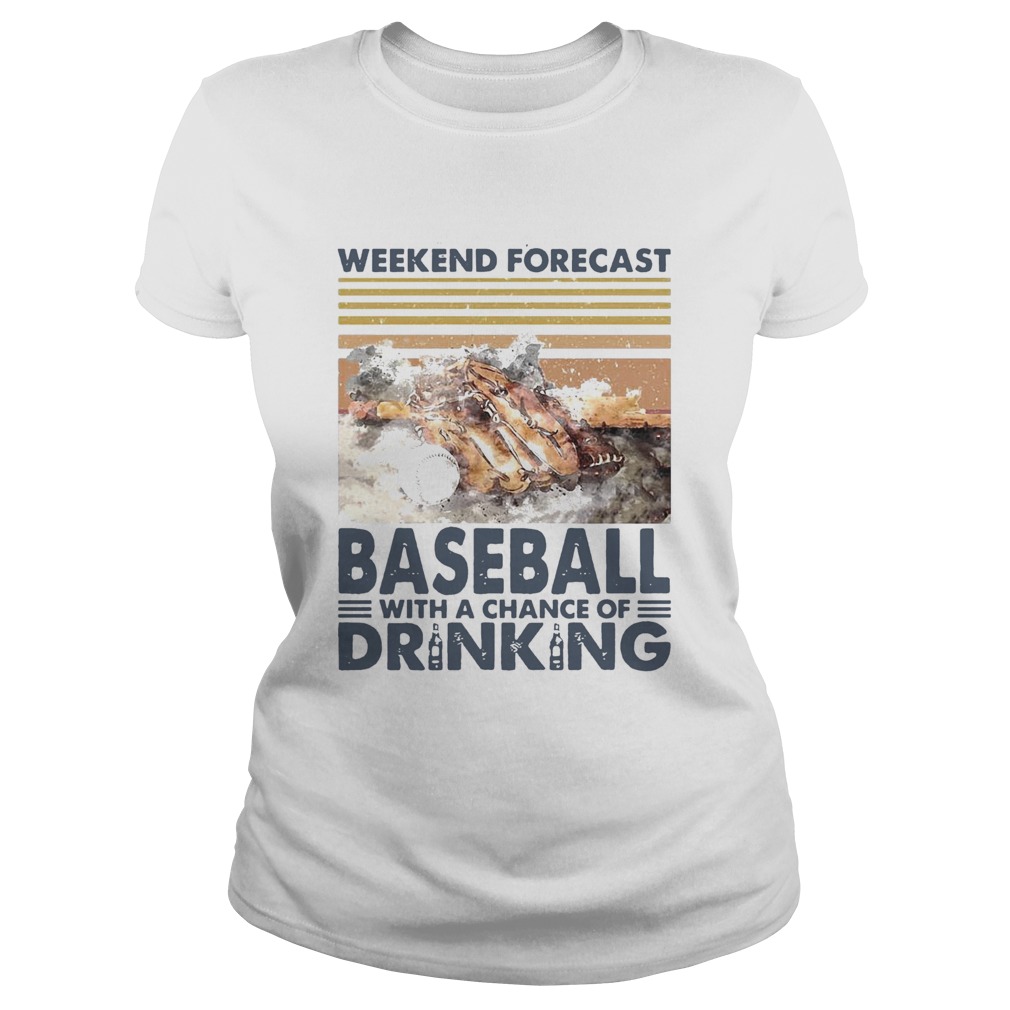 Weekend Forecast Baseball With A Chance Of Drinking Vintage Classic Ladies