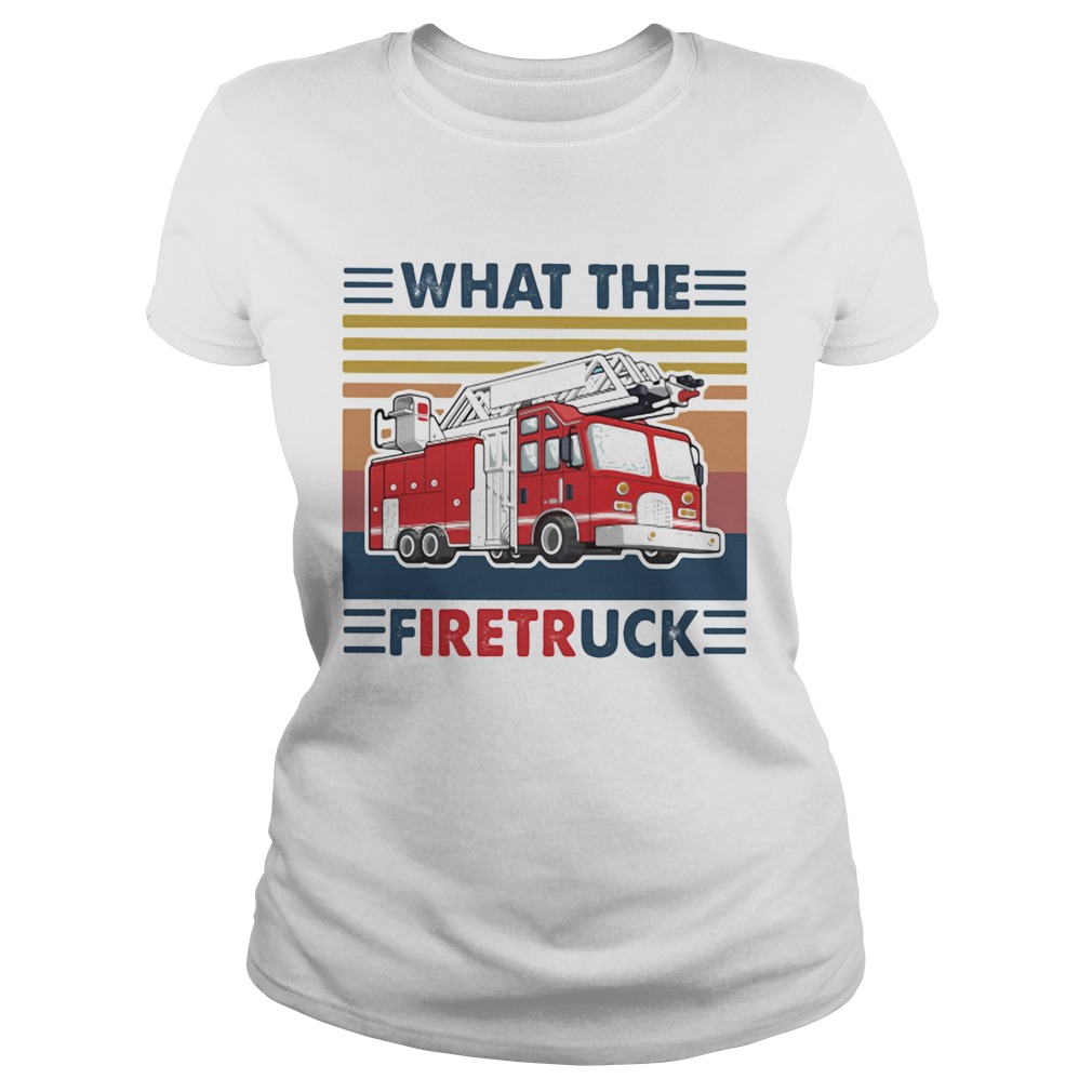 What The Frietruck Vintage Retro Classic Ladies