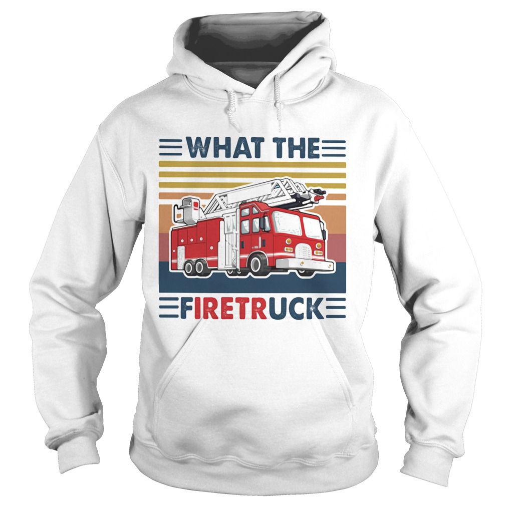 What The Frietruck Vintage Retro Hoodie
