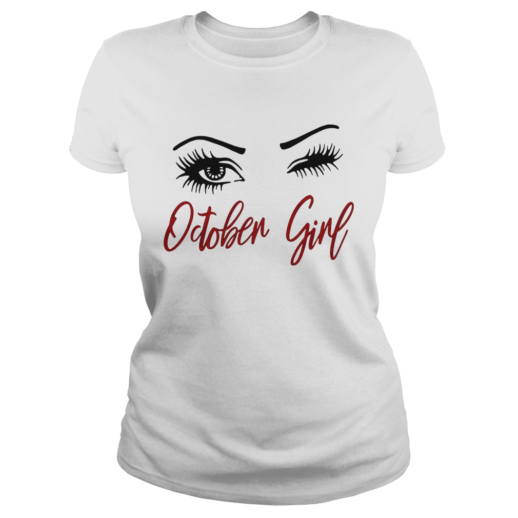 White eyes october girl Classic Ladies