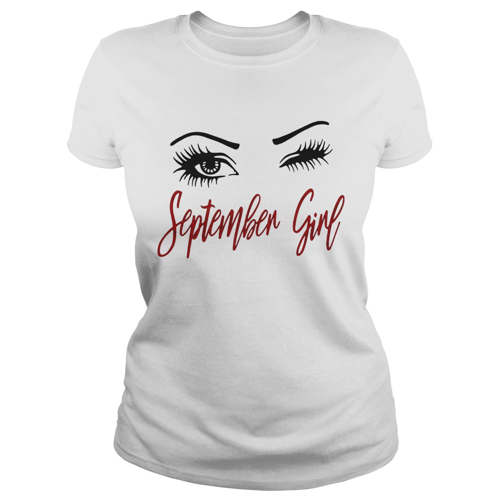 White eyes september girl Classic Ladies