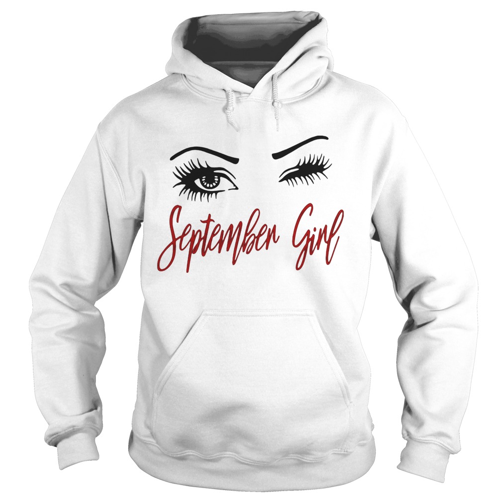 White eyes september girl Hoodie