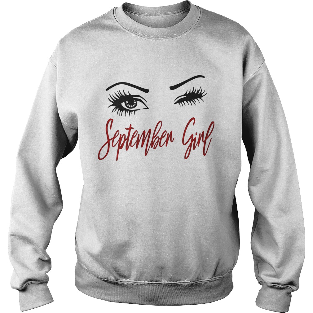 White eyes september girl Sweatshirt