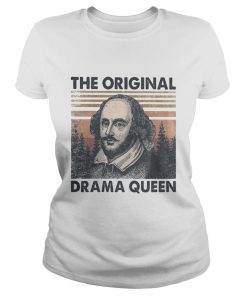 William shakespeare the original drama queen vintage retro  Classic Ladies