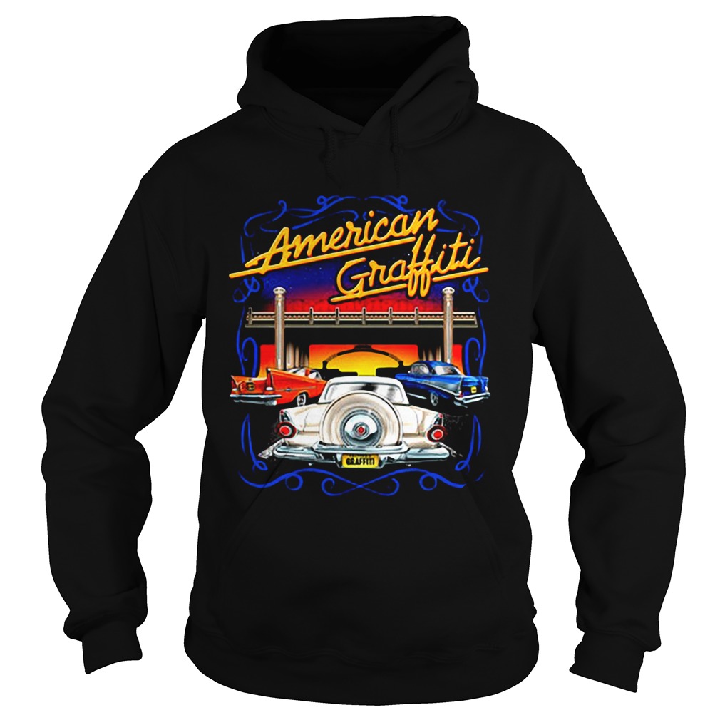 american graffiti cars Hoodie