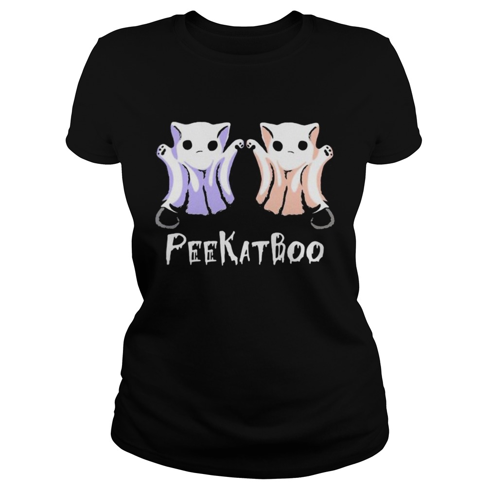 cats peekatboo Classic Ladies