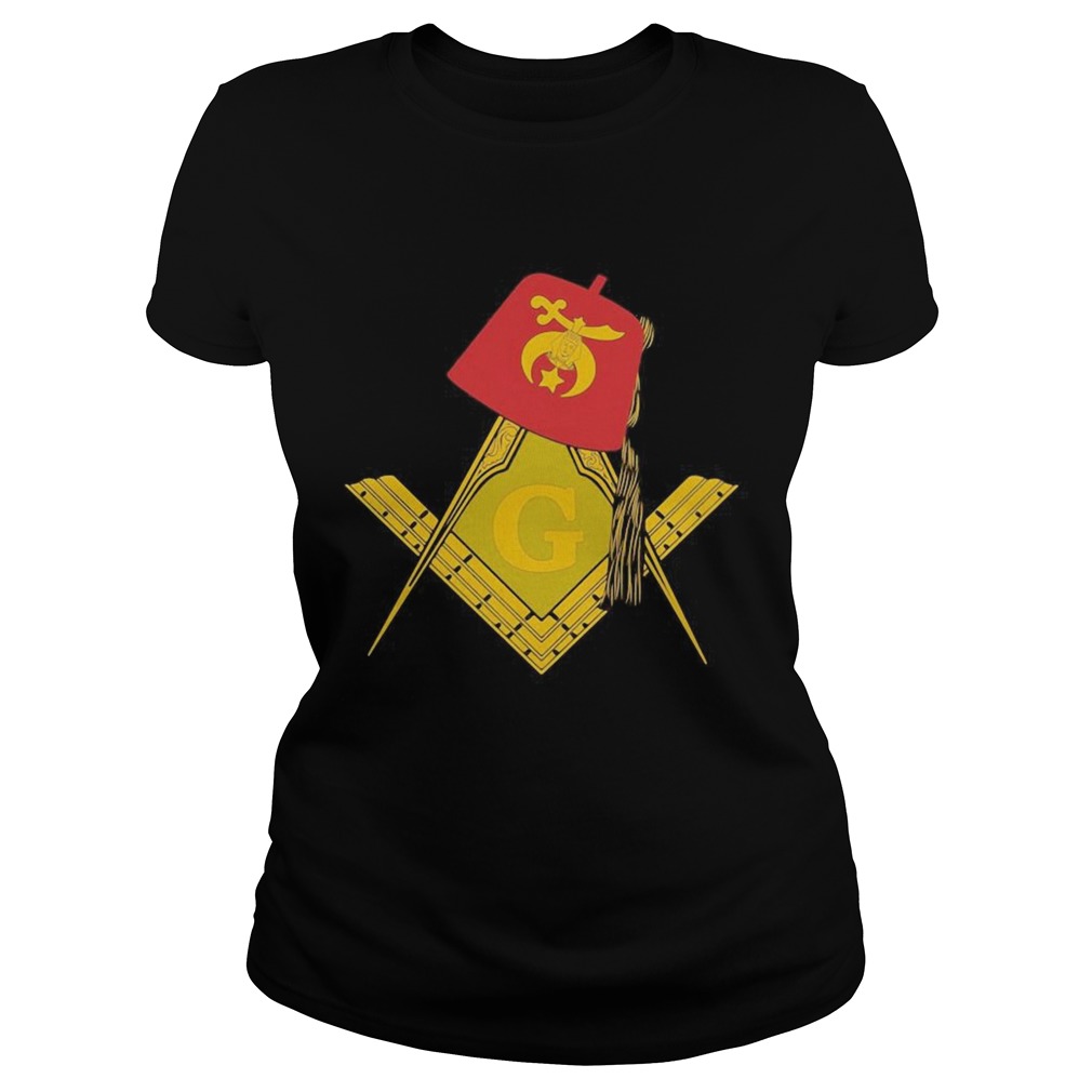 shriners masons logo Classic Ladies