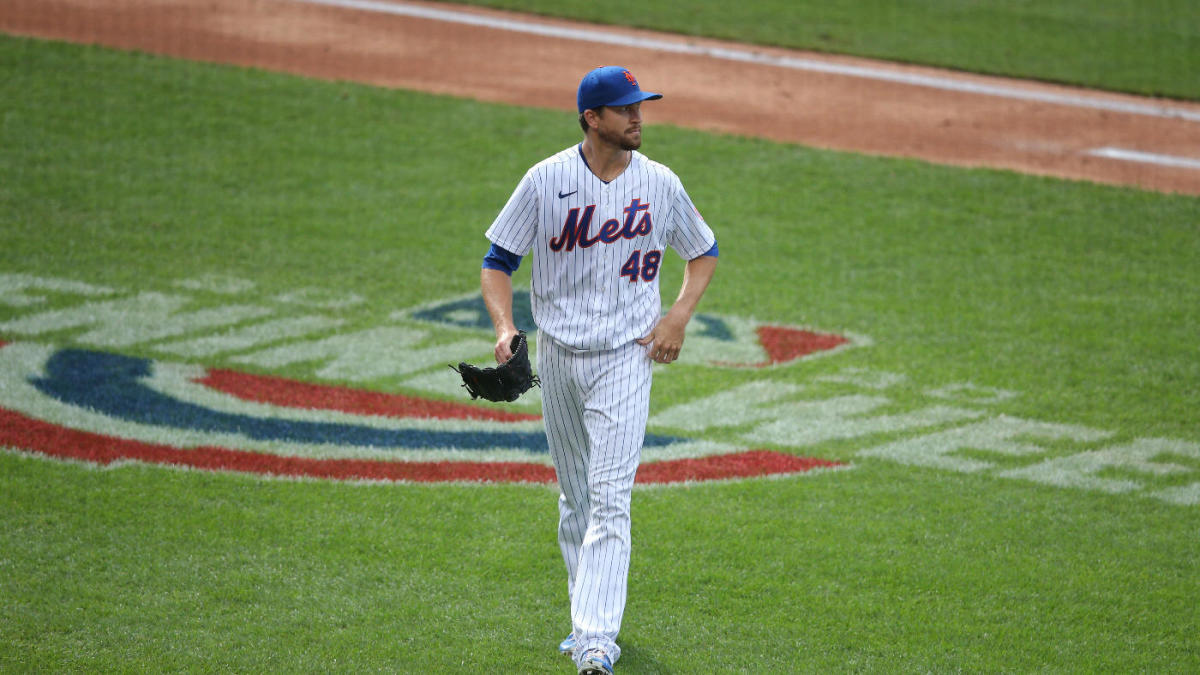Mets ace Jacob deGrom begins quest for third straight Cy Young with five dominant Opening Day innings