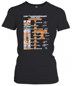 130Th Anniversary 1891 2021 Volunteers Team Signatures T-Shirt Classic Women's T-shirt