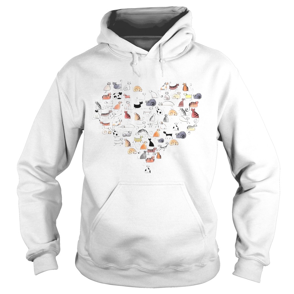 1597720607Cats In The Heart Hoodie
