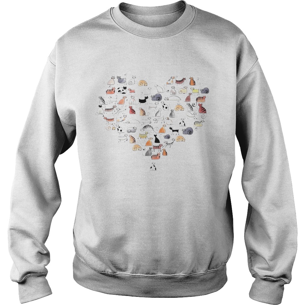 1597720607Cats In The Heart Sweatshirt