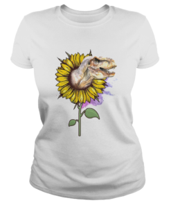 1597720712Dinosaurs T Rex Sunflower  Classic Ladies