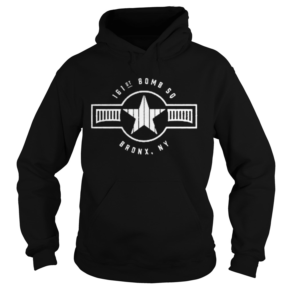 161st Bomb Squadron New York Bronx Baseball Hoodie