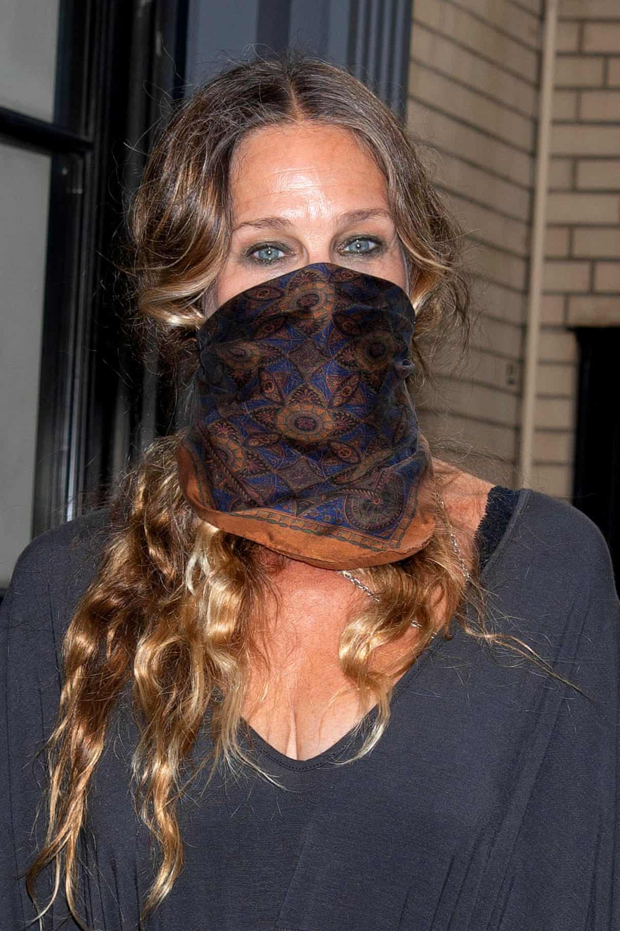 What the scarf mask tells us about fashion in the new normal