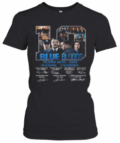 19 Blue Bloods Year 2010 2020 Signatures T-Shirt Classic Women's T-shirt