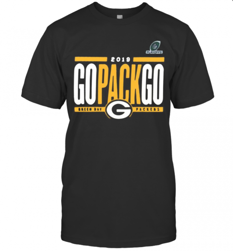 2019 Go Pack Go Green Bay Packers T-Shirt