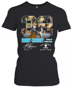 32 Kenny Chesney Years Of 1988 2020 Signature T-Shirt Classic Women's T-shirt