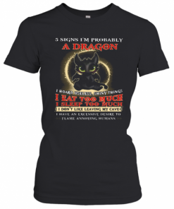5 Signs I'M Probably A Dragon Toothless T-Shirt Classic Women's T-shirt
