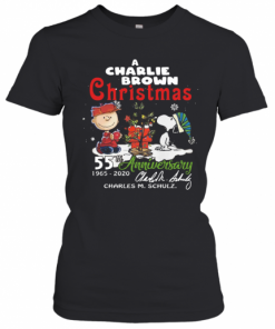 A Charlie Brown Christmas 55Th Anniversary 1965 2020 Signature T-Shirt Classic Women's T-shirt