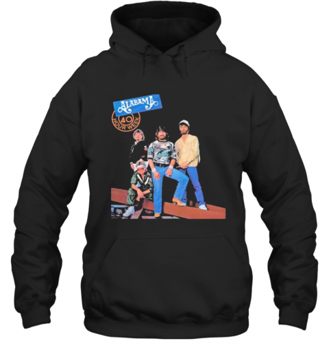 Alabama Band 40 Hour Week Tour 1985 T-Shirt Unisex Hoodie