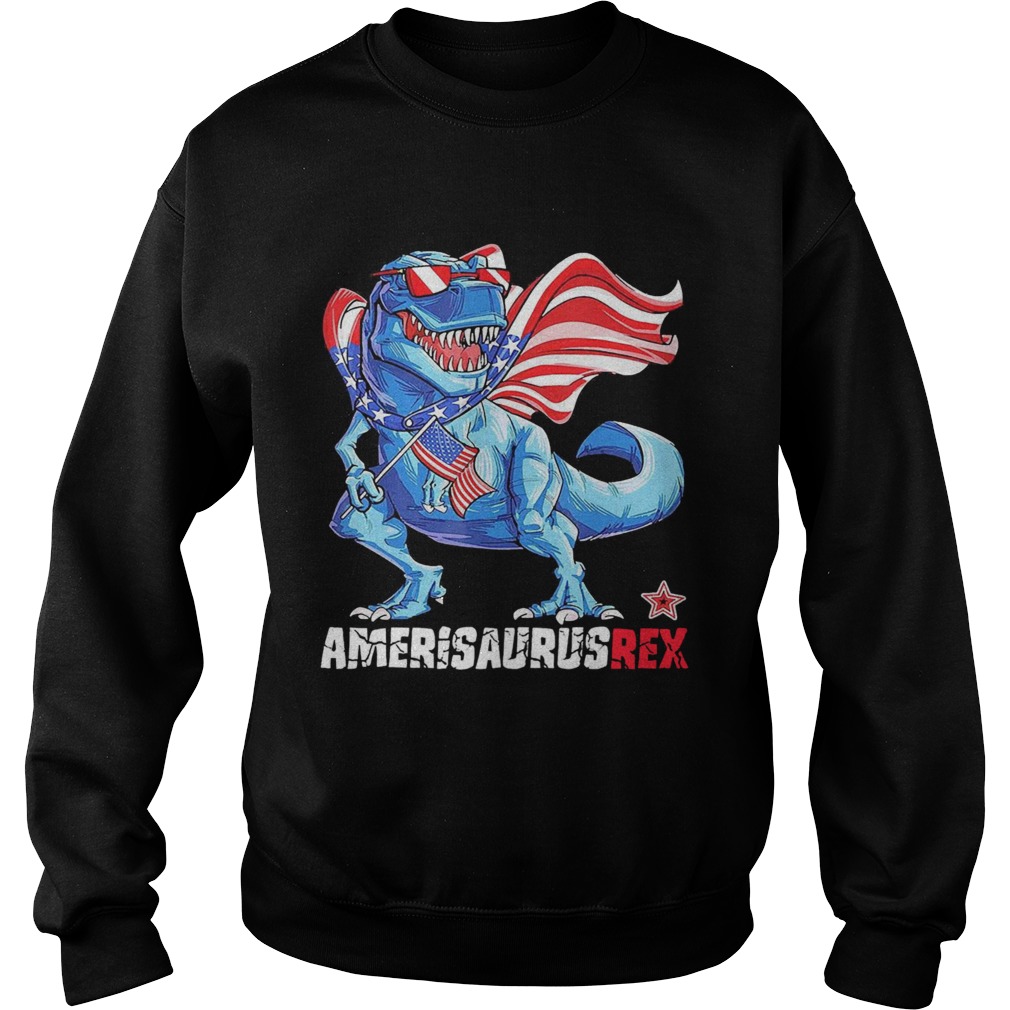 American Flag Amerisaurus Rex Sweatshirt