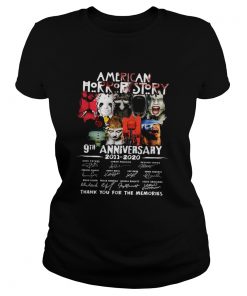 American Horror Story 9th Anniversary 2011 2020 Thank You For The Memories Signatures  Classic Ladies
