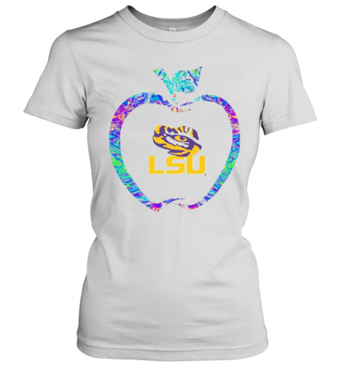 Apple Lsu Tigers Football Logo T-Shirt Classic Women's T-shirt