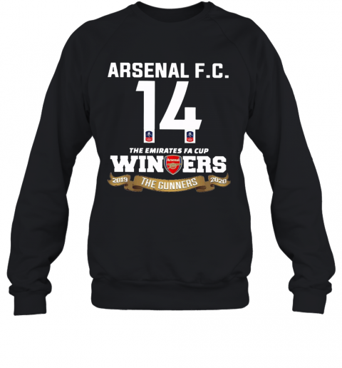Arsenal Fc 14 The Emirates Fa Cup Winners 2019 The Gunners 2020 T-Shirt Unisex Sweatshirt