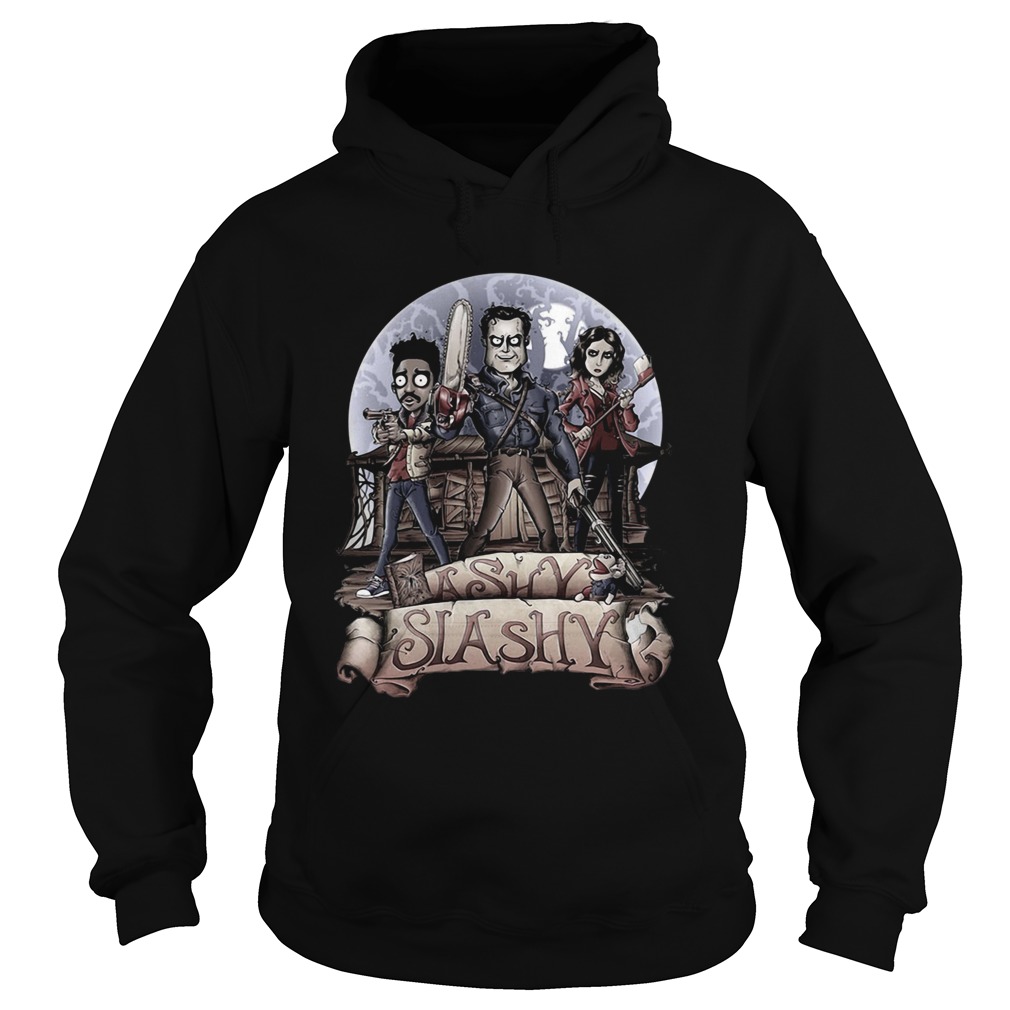 Ashy Siashy Wood House Lady And Man Moonlight Halloween Hoodie