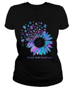 Austim Accept Understand Love  Classic Ladies