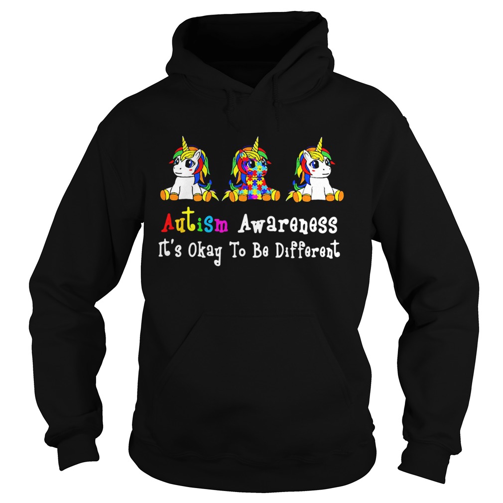 Autism Awareness Its Okay To Be Different Hoodie