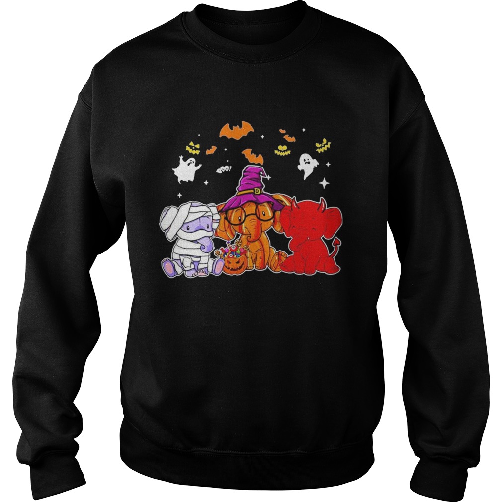 Awesome Elephant Ghost Halloween Sweatshirt