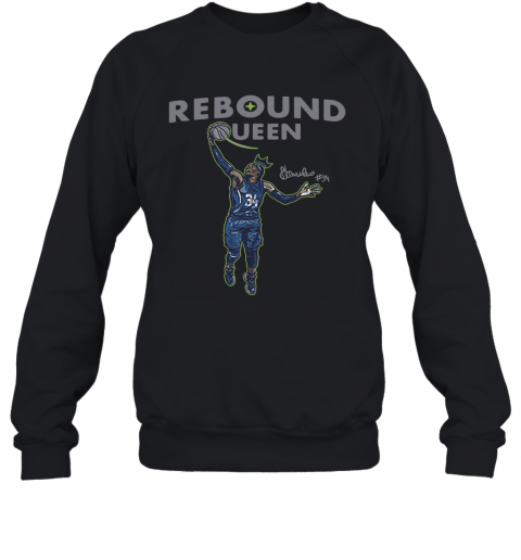 Awesome Sylvia Fowles Rebound Queen 2020 T-Shirt Unisex Sweatshirt