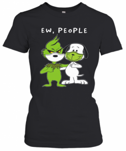 Baby Green And Snoopy Face Mask Ew People T-Shirt Classic Women's T-shirt