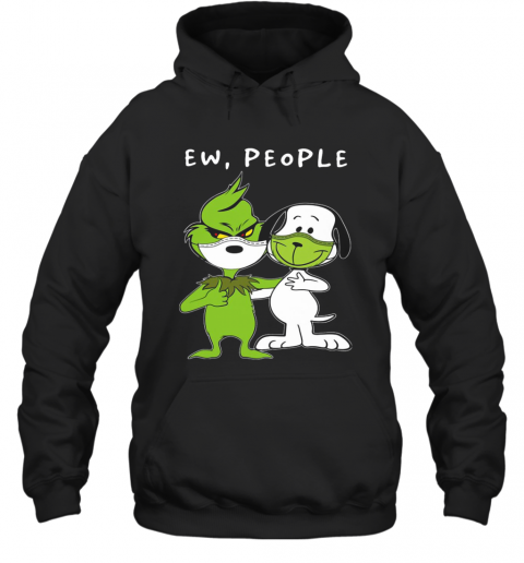 Baby Green And Snoopy Face Mask Ew People T-Shirt Unisex Hoodie