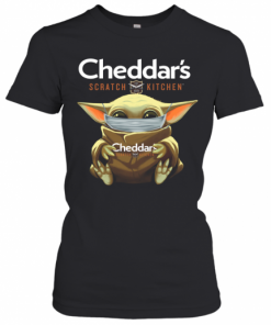 Baby Yoda Face Mask Cheddar'S Scratch Kitchen T-Shirt Classic Women's T-shirt