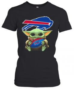 Baby Yoda Hug Buffalo Bills Football T-Shirt Classic Women's T-shirt
