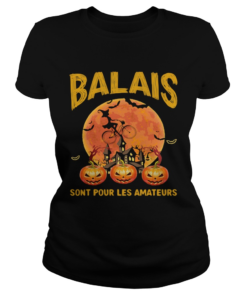 Balais Sont Pour Les Amateurs Lady Pumpkin Halloween  Classic Ladies