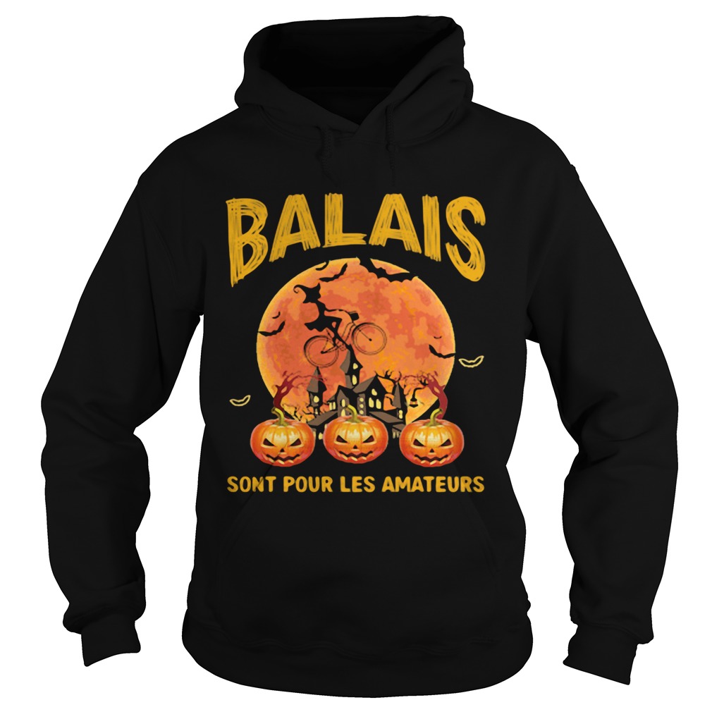 Balais Sont Pour Les Amateurs Lady Pumpkin Halloween Hoodie