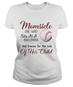 Baseball Momsicle One Who Sits At A Ballpark  Classic Ladies